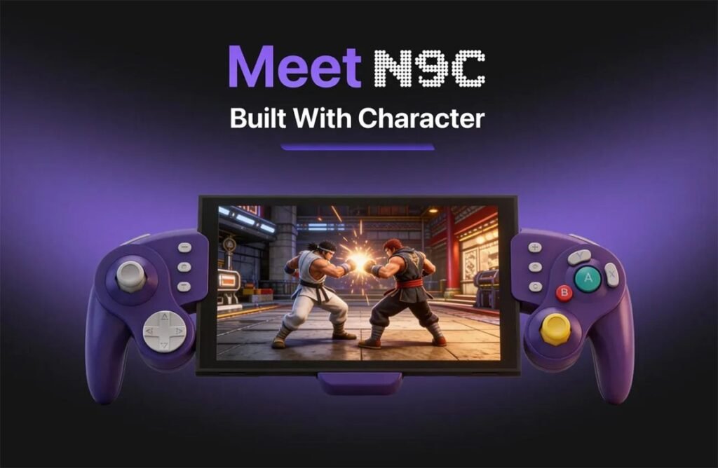 Abxylute N9C Kontroler Nintendo Switch 2 Terinspirasi GameCube