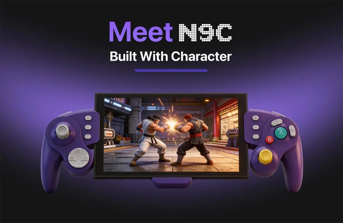 Abxylute N9C Kontroler Nintendo Switch 2 Terinspirasi GameCube