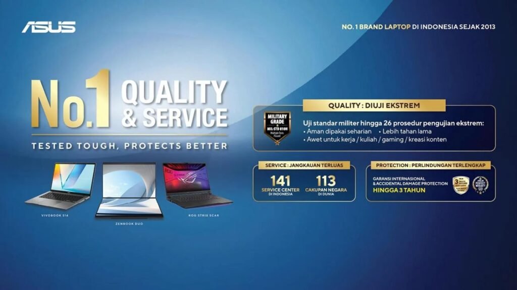 Demo Kualitas Laptop ASUS